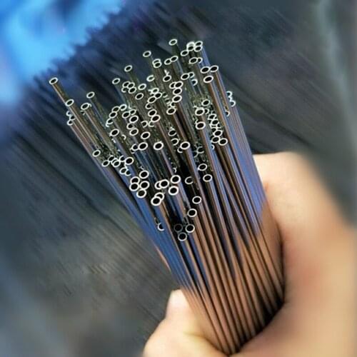 2pcs 315mm long 7.5mm outer diameter 304 stainless steel tube capillary pipe seamless duct inside outside bright canal