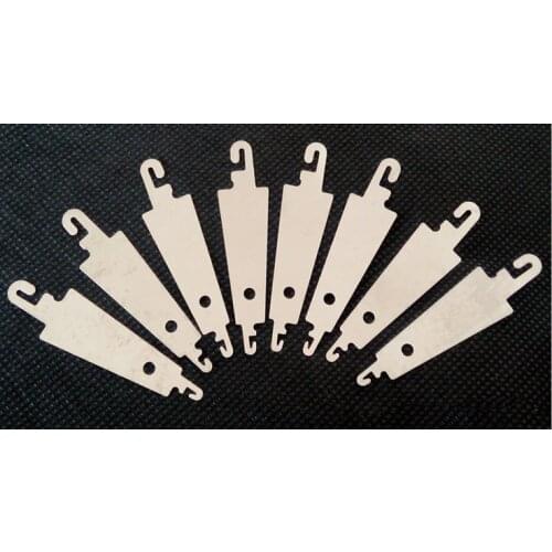 YZ 10 pcs Steel Hook needle threader help for hand sew Ribbon embroidery cross x stitching sewing DIY craft needlework set