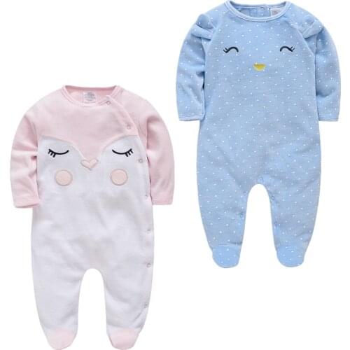 Winter Warm Velvet Newborn Jumpsuit Unisex Infant Baby Boys Girl Cartoon Clothes Kids Thicken Rompers Infant Onesie Costume