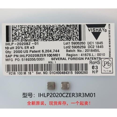 10/PCS) New Original 100% Quality IHLP2020CZER3R3M01 3.3UH 5X5X3MM Integrated High Current Inductor