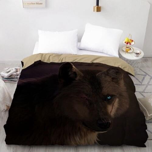 3D HD Digital Printing Custom Duvet Cover,Comforter/Quilt/Blanket case Queen King Bedding 220X200,Bedclothes Animal Camel wolf