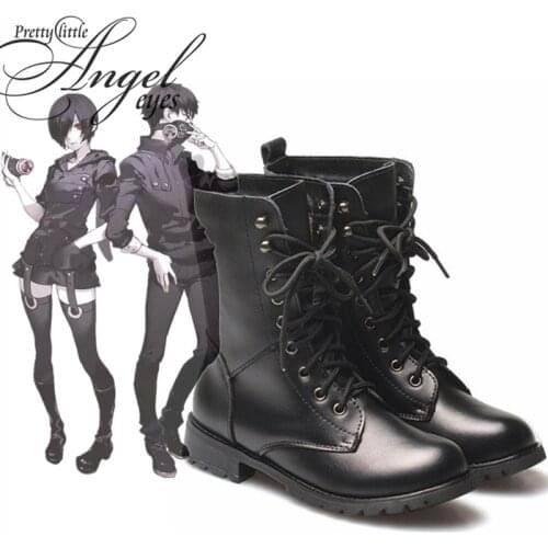 Anime Tokyo Ghoul Touka Kirishima Kaneki Ken Cosplay Shoes Halloween Party Fighting Shoes