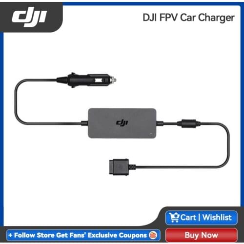 DJI FPV Car Charger Charge FPV battery with a car power socket Original in stock