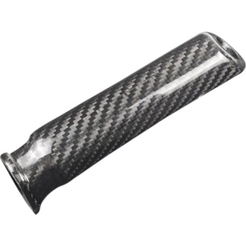 Car Handbrake Grips Cover Trim Real Carbon Fiber for Subaru WRX Forester Accessories Interior
