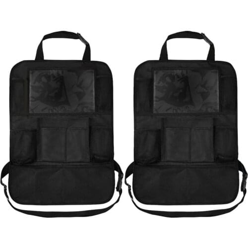 Backseat Car Organizer Kick Mats BackSeat Storage Bag