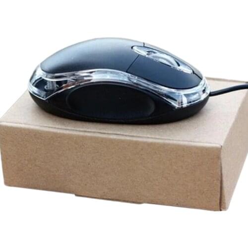 Free Shipping Cute Wired USB 2.0 Office Optical Mice For Computer Pc Mini Pro Gaming High Quality Mouse