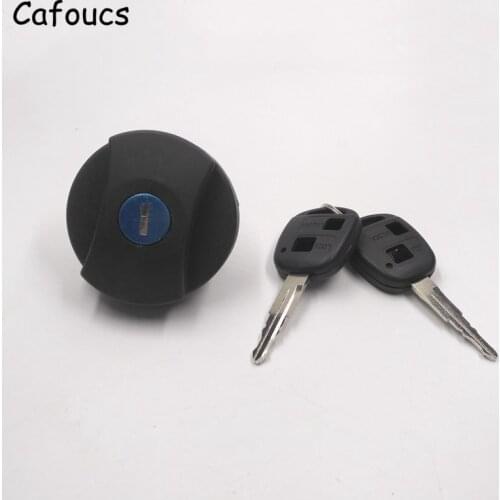 Cafoucs Gas Oil Cover For Great Wall Hover H3 H5 Car Inner Fuel Tank Cap With Keys