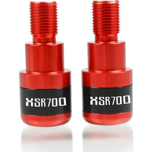 CNC Aluminum Metal Handle Bar End hand Grips motorbike handlebar cap ends For Yamaha xsr 900 new with logo