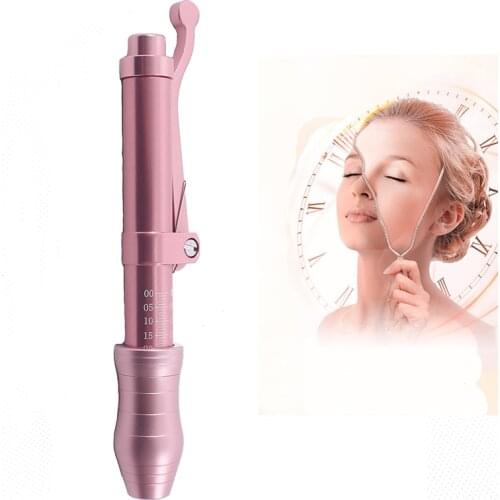 Hyaluronic Pen Hyaluronic Acid Pen Ampoule Head Atomizer Lip Lifting Filler Wrinkle Removal Syringe Injection Gun for Face