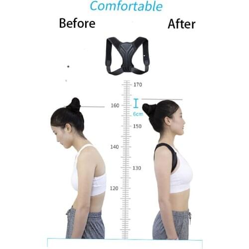 Back Posture Corrector Clavicle Spine Support Shoulder Adjustable Posture Correction for Pain Relief Train Spine Posture Suppo