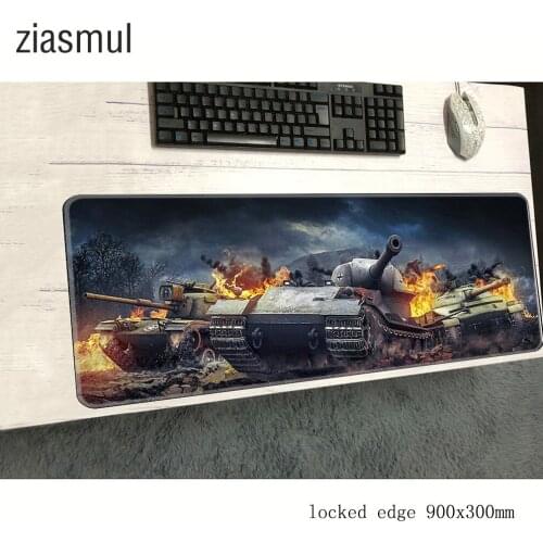 World of tanks mouse pad 90x30mm pad to mouse notbook computer mousepad Professional gaming padmouse gamer keyboard mouse mats