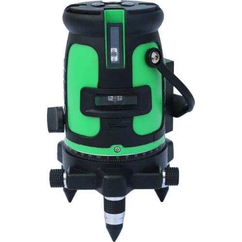 Professional 2/3/5 Lines Green Light Laser Level Self-Leveling 360 Horizontal Super Power With Lithium battery Cross Line Meter