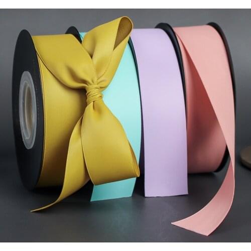 25mm Matte Ribbon Satin Ribbons DIY Artificial Silk Roses Crafts Supplies Sewing Accessories Scrapbooking Material 20yards/roll