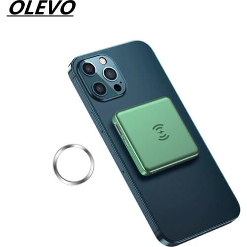 Power Bank Magnetic 15W Wireless Charger For MagSafe iPhone 12 Mini Pro Max Huawei Xiaomi PD20W Fast Charging 5000mAh Powerbank