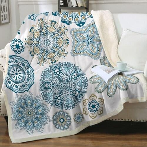Colored Flowers Printing Series Blanket Super Warm Soft Throw Sofa Bed Cover Rectangle Fleece Travel Office Home Blankets 1PC#sw