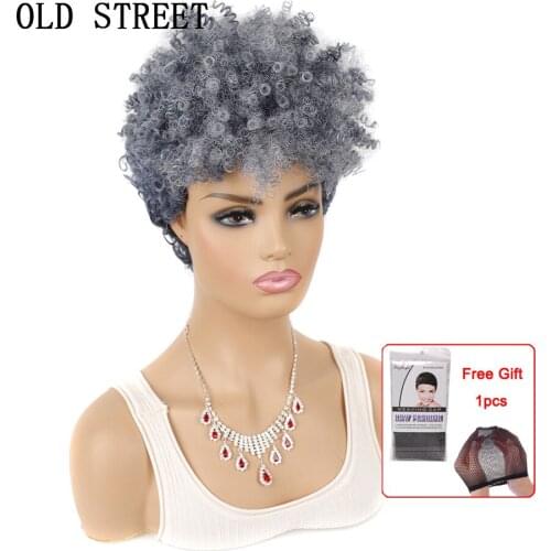 Искусственные парики OLD STREET China At AliExpress