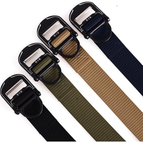 Big Size Belt Male Tactical Military Canvas Belt Outdoor Tactical Belt Mens Military Nylon Belts Army ceinture