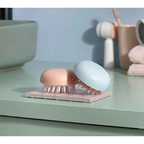 Brush Silicone Hair Washing Brush Bath SPA Massage Brush Silicone Head Shampoo Brush Comb Shower Hair Brush