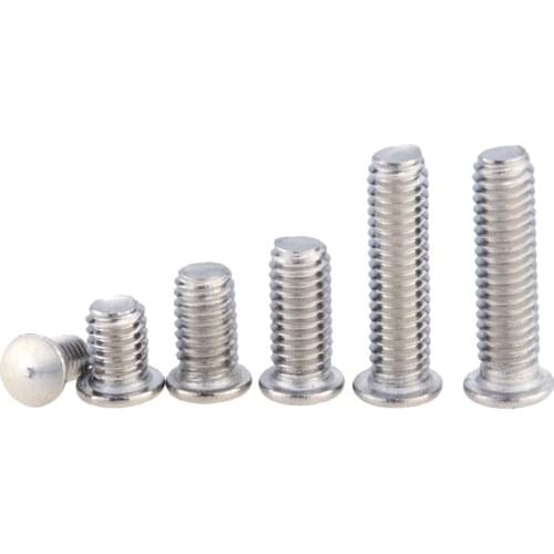 10PCS M4*5-40 6 8 10 16 20 25 30 Welding Screws 304 Stainless Steel Weld Threaded Studs For Capacitor Discharge Spot Nails M4x5