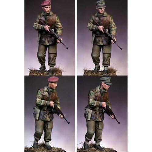 1/16 ancient stand man 120mm toy Resin Model Miniature Kit unassembly Unpainted