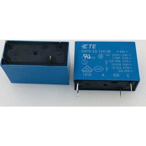 10PCS Relay OMIH-SH-112L 124L 5PIN 16A Set Of Conversions OMIH-SS-112LM 124LM 4PIN 16A A Group Of Normally Open
