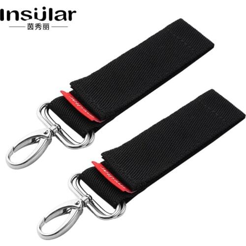 2 Pairs Baby Stroller Hooks Baby Stroller Accessories Car Hanger Hooks Pram Pushchair Buggy Hanging Straps