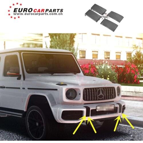 2019 G class w464 G63 front bumper cover for w464 w463A G63 front and rear carbon finber bumper parts cover for G wagon 2019