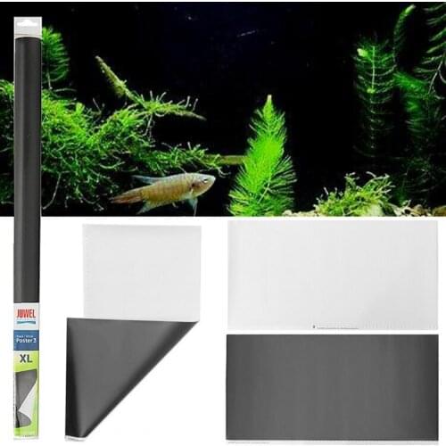 60 50 40 30CM High Double Sided Aquarium Background Poster Rock Fish Tank Decorative Wall Backdrop Picture Decor Glossy