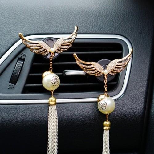 Wings Tassel Car Air Freshener Smell Car Styling Air Vent Perfume Parfum Flavoring Auto Interior Accessories Air Freshener Gifts