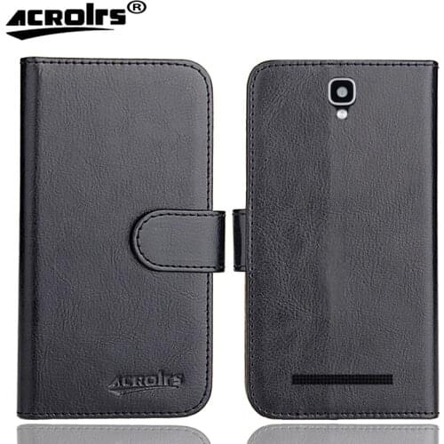 MyPhone Prime Plus Case 6 Colors Dedicated Leather Exclusive Special Crazy Horse Phone Cover Cases Credit Wallet+Tracking