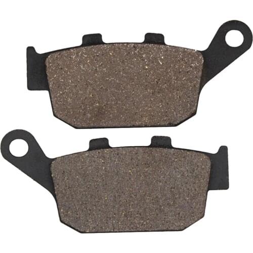 Cyleto Motorcycle Rear Brake Pads for TRIUMPH Daytona 600 2003 2004 Daytona 650 2005 Bonneville Bobber 1200CC 2017 TT 600 00-03