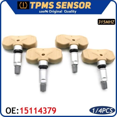 Tire Tyre Pressure Monitoring System Sensor 15114379 For Cadillac Escalade ESV EXT For GMC Sierra HD Yukon XL 2005-2007 315MHz