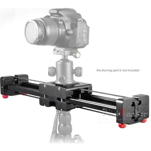 DSLR Camera Video Slider Dolly 50cm Track Rail Stabilizer 100cm Sliding Distance for Canon Nikon Sony Photo Studio Accessories