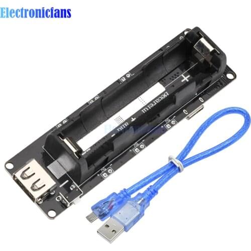 ESP32 ESP32S 18650 Battery Charge Shield Board V3 Micro USB Port Type-A USB 0.5A For Raspberry Pi For Arduino Charger For Wemos