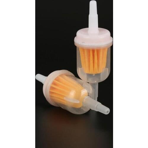 10pcs Universal Inline Gas/Fuel Filter 6MM-8MM 1/4" For Lawn Mower Small Engine Auto Accessories Motorcycle Accessories Oil Filt