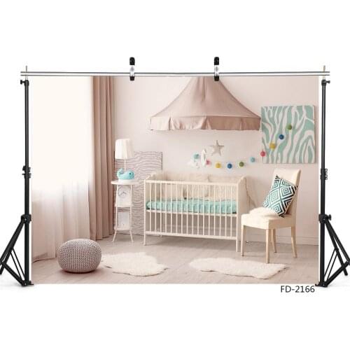 Newborn Bed Room Chair Floor Background Decoration For Baby Shower Child Portrait Photography Backdrop Photo Booth Studio Props