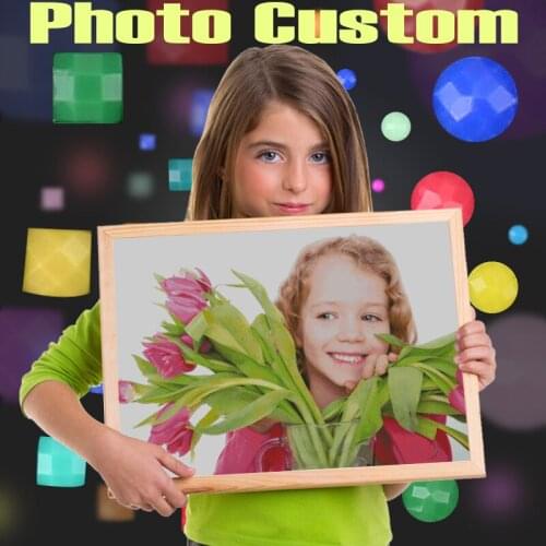 Photo Custom Diamond Embroidery 5D Diy Diamond Painting Full Round Picture Of Rhinestones Home Wedding Decor