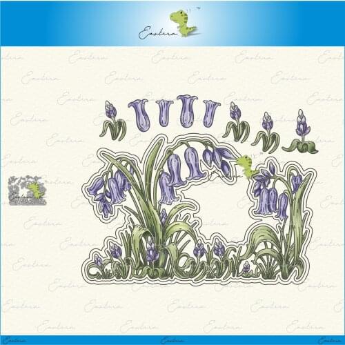 Hyacinth style metal cutting dies 2021 new diy die molds Scrapbooking Paper Making die cuts crafts large die