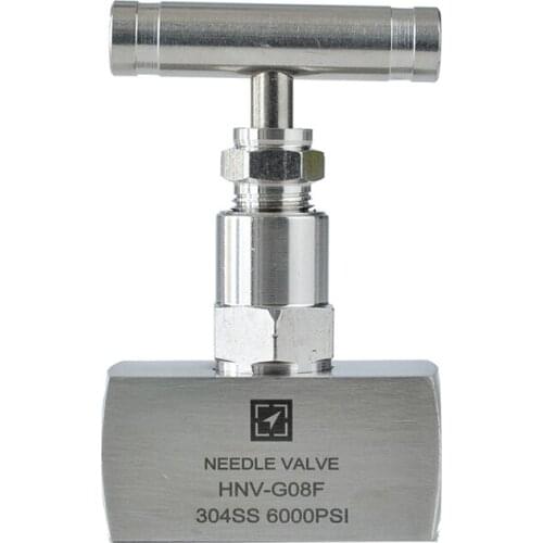 1/4" 3/8" 1/2" High Pressure Needle Globe Valve J13-250P Stainless Steel BSP Internal Thread Needle Valve