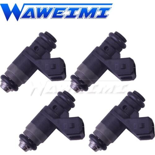 WAWEIMI 4x Fuel Injector Valve OE H029611 H-029-611 For Renault Clio Megane Laguna Scenic Kangoo 1.2L 1.4L 1.6L 16v 06-17 ITGM60