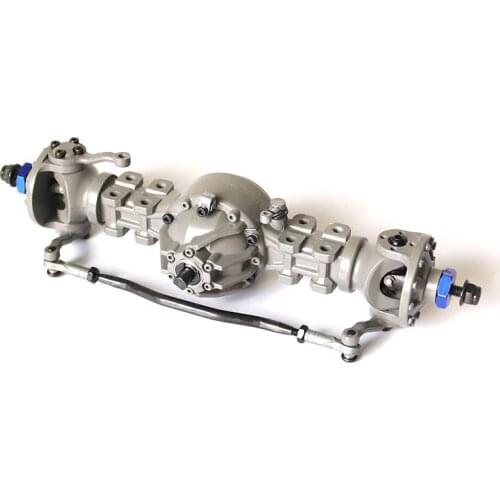 Metal Differential Front Axle for 1/14 Tamiya RC Truck Trailer Tipper Scania MAN Benz Actros Volvo Car Diy Parts