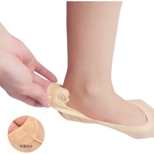 New Fashion Women Summer Cotton Casual Short Boat Socks Antiskid Invisible Liner No Show Peds Low Cut Anti skid Ice Stocks