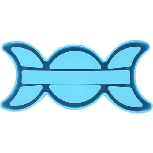 Moon Jewelry Organizer Epoxy Resin Mold Storage Box Casting Silicone Mould DIY Crafts Home Decorations Making Tools