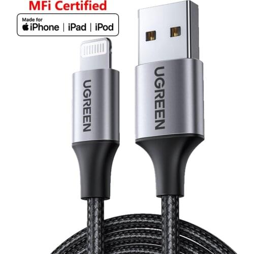 Original MFI Lightning USB Cable Charger for iPhone 12 11 xs xr 8 7 6s plus 5 Apple ipad pro Fast charging data short 25cm 2m 1m