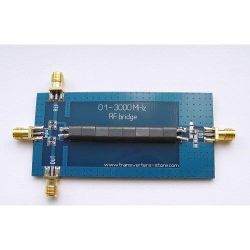 RF SWR Reflection Bridge 0.1-3000 MHZ Antenna Analyzer VHF UHF VSWR return loss