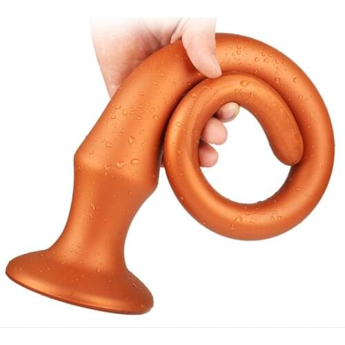 Super Soft Anal Dildo Butt Plug Prostate Massager Silicon Anus Dilator Vagina Stimulator Sex Product For Women Man Masturbator