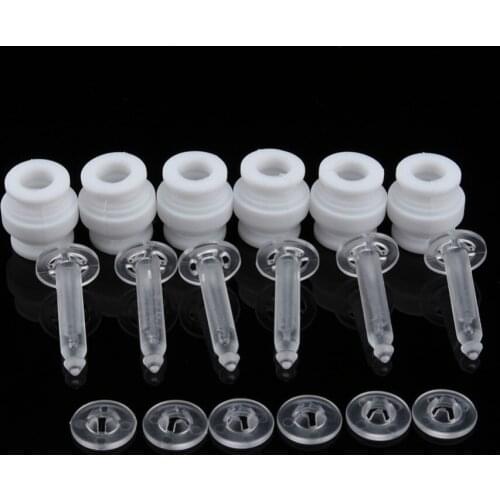 12 PC High quality For DJI Phantom 3 FPV Gimbal Camera Accessories Damping 6pc Bumper Rubber Balls + 6pc Anti Drop Pin Mount
