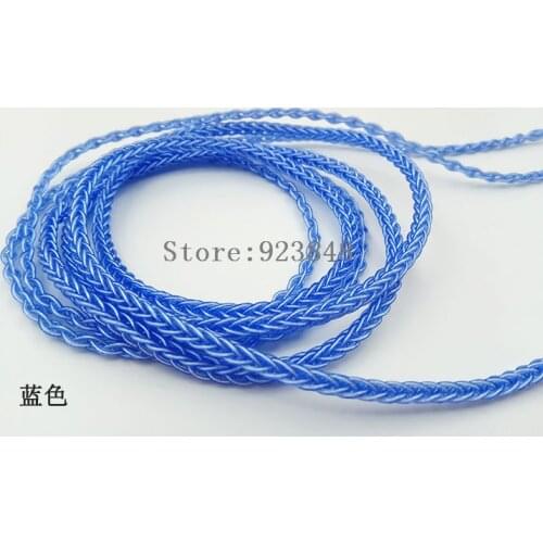7N single crystal copper silver wire diy earphone wire 8 share Length:1.3meter