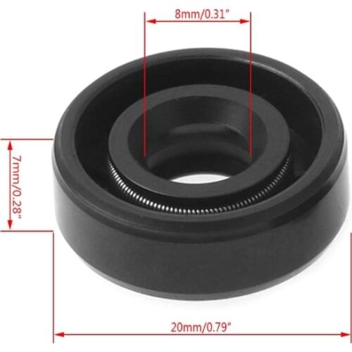 8x20x7mm Wearable Breadmaker Sorbet Machine Blender Repair Parts Oil Seal Ring