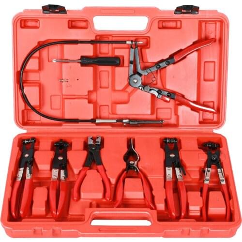 9pcs Car Hose Clamp Pliers Wire Car Tools Car Repairs Hose Clamp Kit Removal Hand Tools Garage Tools Automotive Tools